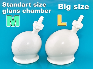 BIG L SIZE upgrade set Glans Chamber for Penimaster Pro vacuum penis extender
