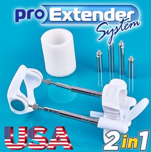 Penis Extender ProExtender Hybrid 2 in 1 Strap + Cord