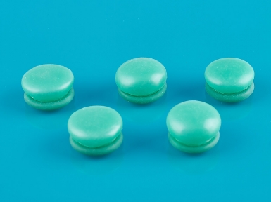5 x anatomically adaptive small adhesion diaphragm Penimaster Pro  (green) made of soft latex