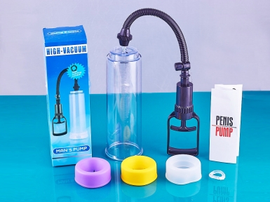 Super-powerful vacuum penis pump