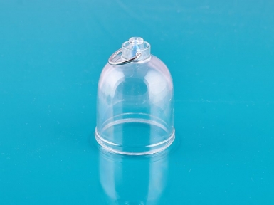 Vacuum cup for penis stretcher or hanger with valve