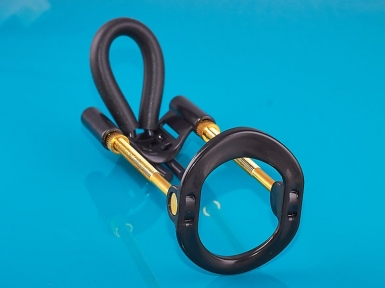 Slider extender MaxFit BLACK Gold penis Threaded Rods Adjustable Length Enlarger