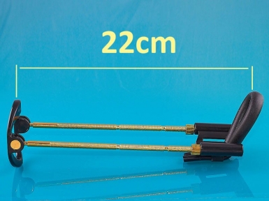 Slider extender MaxFit BLACK Gold penis Threaded Rods Adjustable Length Enlarger