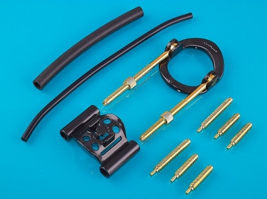 Slider extender MaxFit BLACK Gold penis Threaded Rods Adjustable Length Enlarger
