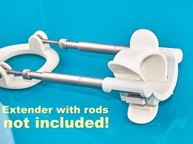 Penimaster Chrome strap system with spring clips