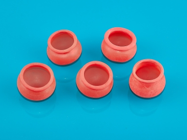 5pcs x extra large diaphragm (red) Penimaster pro made of soft latex