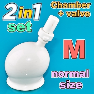 Anatomic Glans Chamber rotary valve replacement of Penimaster Pro penis extender