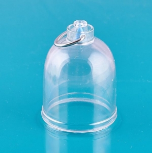 Vacuum cup for penis stretcher or hanger with valve