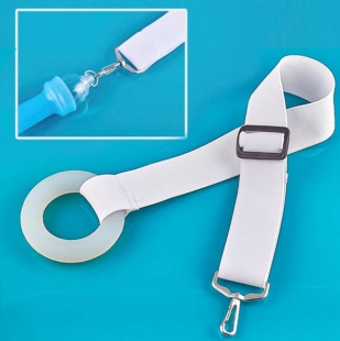 Stretcher Belt for penis wrist band soft silicone ring vacuum penis cup extender