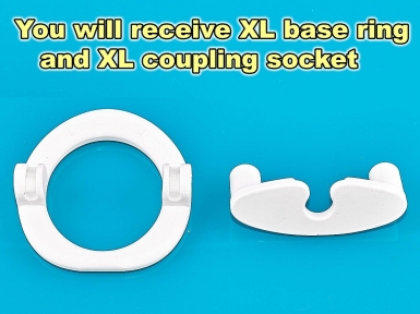 Big XL Upgrade base ring and coupling socket for Penimaster Pro penis extender